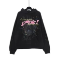 Black pink coat