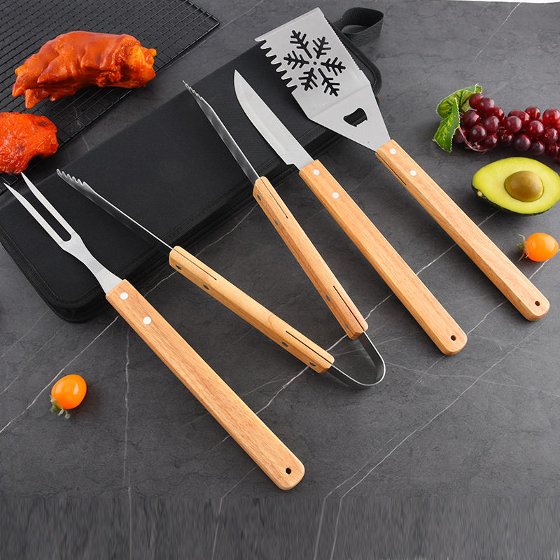 Household Kitchen Baking Utensil Set, Spatula, Knife, Fork Combination Four-Piece Set