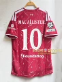 2627 liverpool home customized no. 10 star + champions league armband