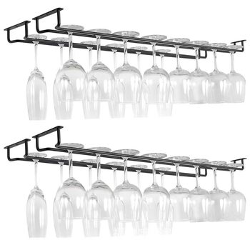 Hanging Wine Glass Rack Red Wine Grape Spill Cup Inverted Hanger Goblet Rack Storage Rack Kitchen Household Restaurant Bar