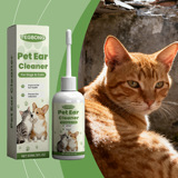 Жидкость для ухода за ушами YEGBONG pet care ear liquid мягко очищает уши от неприятных запахов для кошек и собак общая жидкость для ежедневного ухода за ушами домашних животных