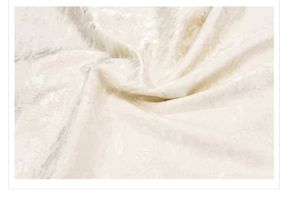 Bộ áo dài cách tân dáng ôm họa tiết hoa dệt jacquard kèm khăn choàng ngọc trai tháo rời — Vân kiều, Váy liền, Bộ