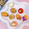 Simulated Mini Pistachio Hairpin Miniature Food Toy Nut Hairpin Personalized Resin Headdress Kidsren's Cute Bb Clip for Women
