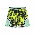 C2417 tie dye black fluorescent green