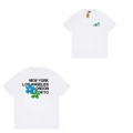 237 white [hand-painted flowers]