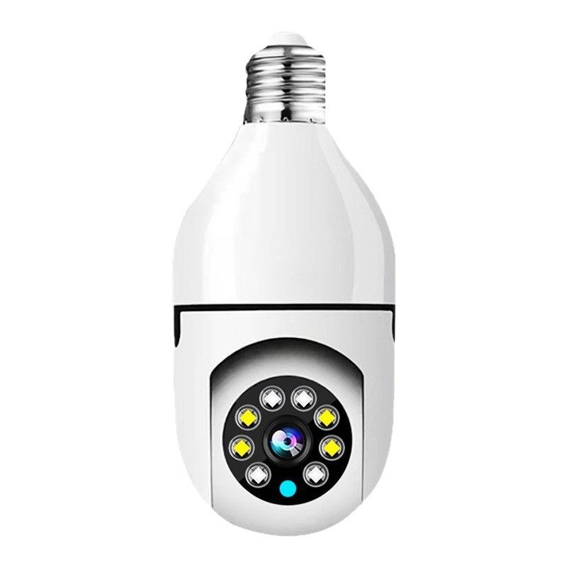 E27 Lamp Holder Monitor Home High-Definition Camera Wireless 2.4g Wifi Indoor and Outdoor Panoramic Smart Camera