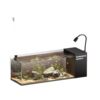 Goldfish Tank Living Room Desktop Ultra-White Glass Side Filter Stream Tank New Dry and Wet Separation Ecological All-In-One Landscaping Tank