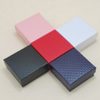 Manufacturer Promotion Spot Diamond Pattern Ring Necklace Earrings Earrings Box Jewelry Box Gift Jewelry Packaging Box