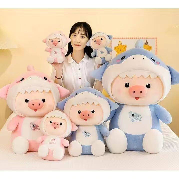 40厘米12寸大号毛绒玩具地推礼品娃娃婚礼互动公仔玩具活动定logo