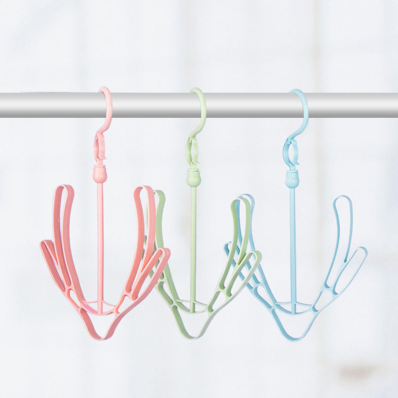 Multifunctional Shoe Drying Rack for Home Balcony Outdoor Shoe Drying Double Hook Windproof Clothes Hanger Creative Hanging Drain Drying Rack