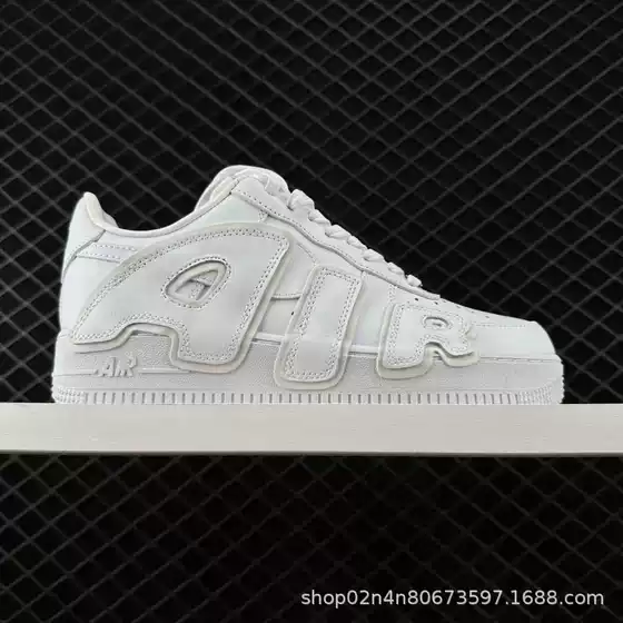 Foreign Trade Cross-Border Air Force One Men's and Women's Sneakers with Large Letters Pippen Joint Casual Shoes Versatile Trendy Sports Shoes