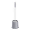 Rustic Toilet Cleaning Brush with Long Silicone Handle, Bathroom Toilet Brush, No Dead Angle Toilet Brush Set