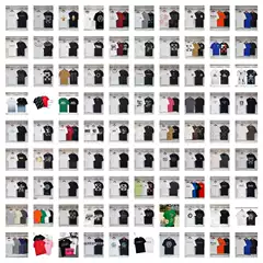 Cross-Border 25Ssj Brand Printed Logo Loose Short-Sleeve Unisex Casual Fashion Versatile T-Shirt