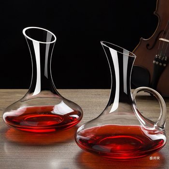 Red Wine Decanter Set Crystal Household European Style Personalized Creative Luxury Quick 1000ml Wine Dispenser Pot