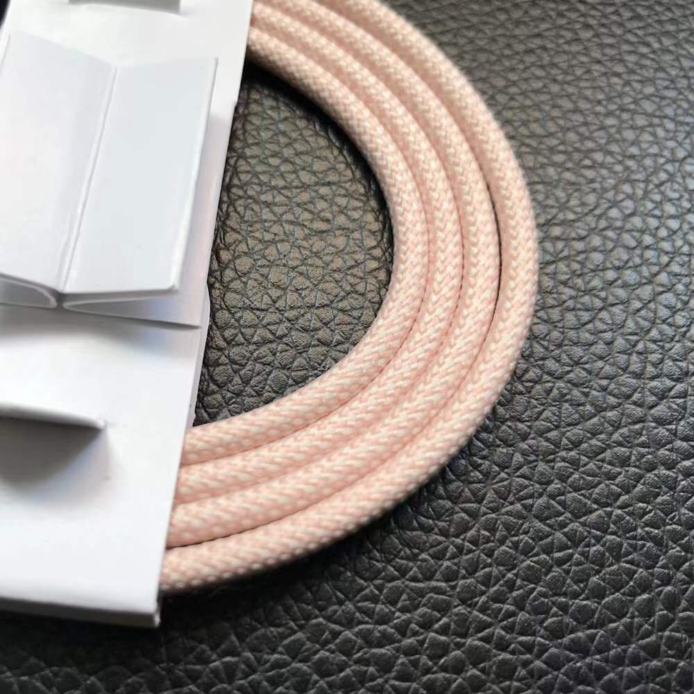 适用苹果正版彩色编织数据线XR/14系列低温快充不发烫20w快充电线