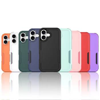 Suitable for Ip17Promax Qihang Two-In-One Phone Case Apple 17Pro New Model 16Promax Protective Case