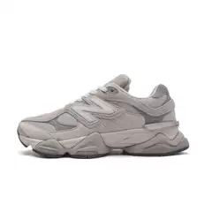 2025 New Genuine Suede Leather Putian NB9060 Collaboration Grey Retro Casual Running Shoes