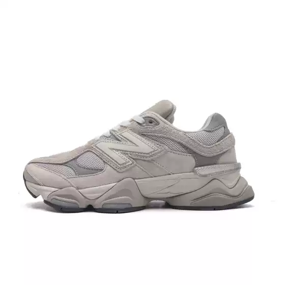 2025 new suede top layer leather Putian nb9060 co branded Yuanzu gray retro casual sports running shoes
