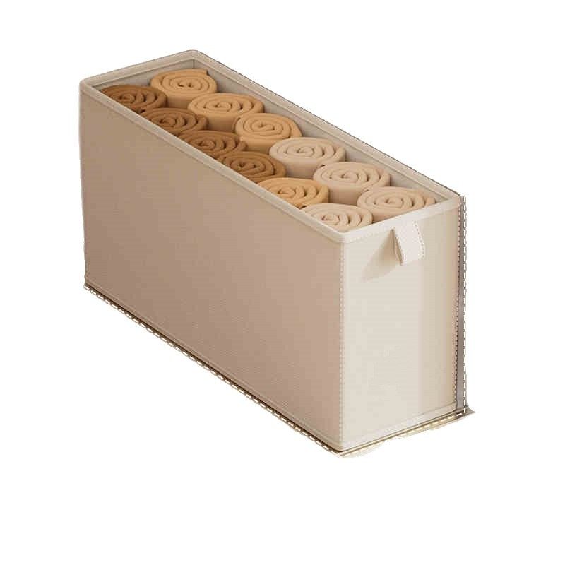 Tiktok Popular Fabric Storage Box Without Compartments, Cotton and Linen Gap Storage Organizer, Wardrobe Clothing and Pants Layered Storage