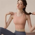 Yellow pink [fixed cup breast pad]