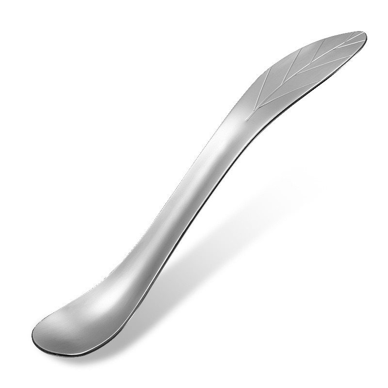 S-Shaped Mixing Spoon for Making Dumplings, Household Fruit Scooping Spoon, Tool for Making Wontons and Dumplings, Stainless Steel Filling Spoon