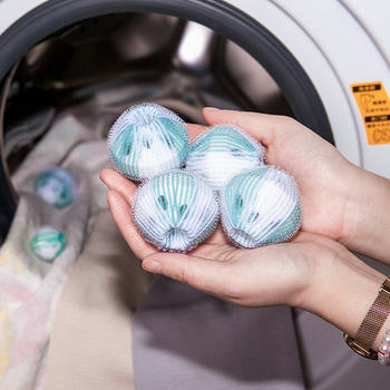 Cross-border large laundry ball sticky wool wholesale dryer ball nylon washing ball decontamination anti-winding drum pulsator