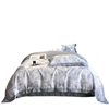 Class A Maternal and Infant Grade Ice Silk Four-piece Set Washed Silk Quilt Cover Tencel Bed Sheet Three-piece Set Summer Cool Quilt Bedding