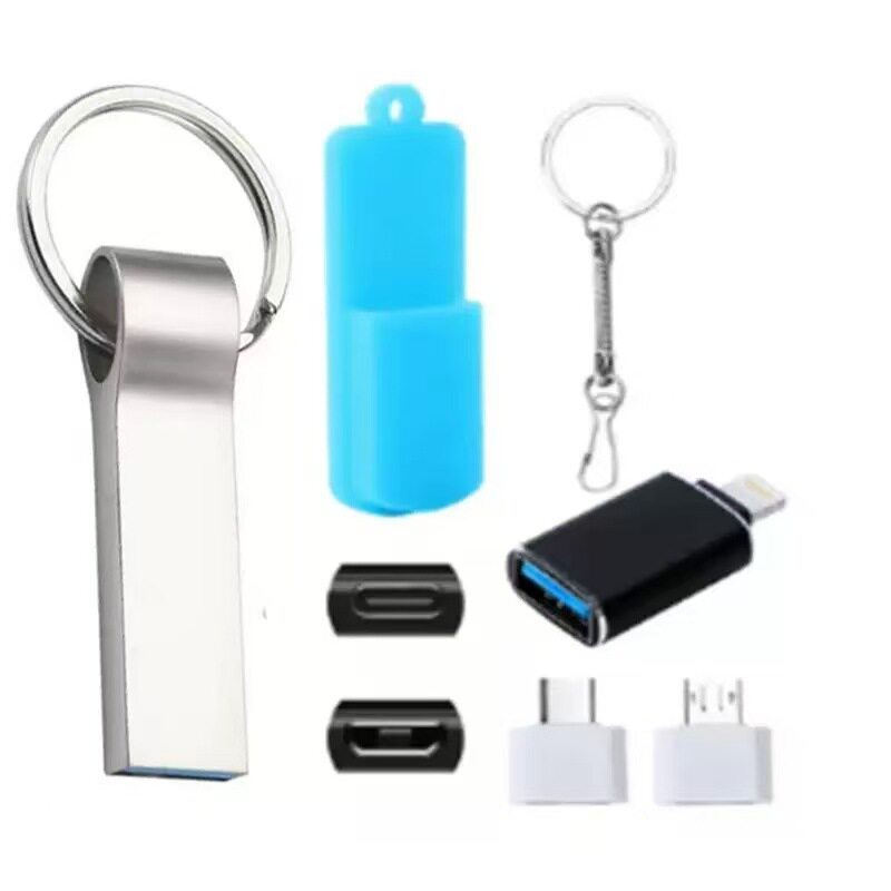 Foreign Trade Flash Drive U Disk 512Gb Upgraded U Disk Hook U Disk 64Gb Expansion U Disk External Storage 1Tb 2Tb