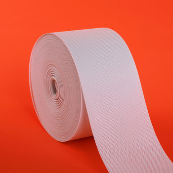 Liannuo Textile 10cm Korean Pleated High Temperature Resistant Shaped Perforated Cloth Tape Non-Shrink Curtain Hook Environmentally Friendly Non-Woven Tape