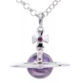 Large silver purple (20mm)
