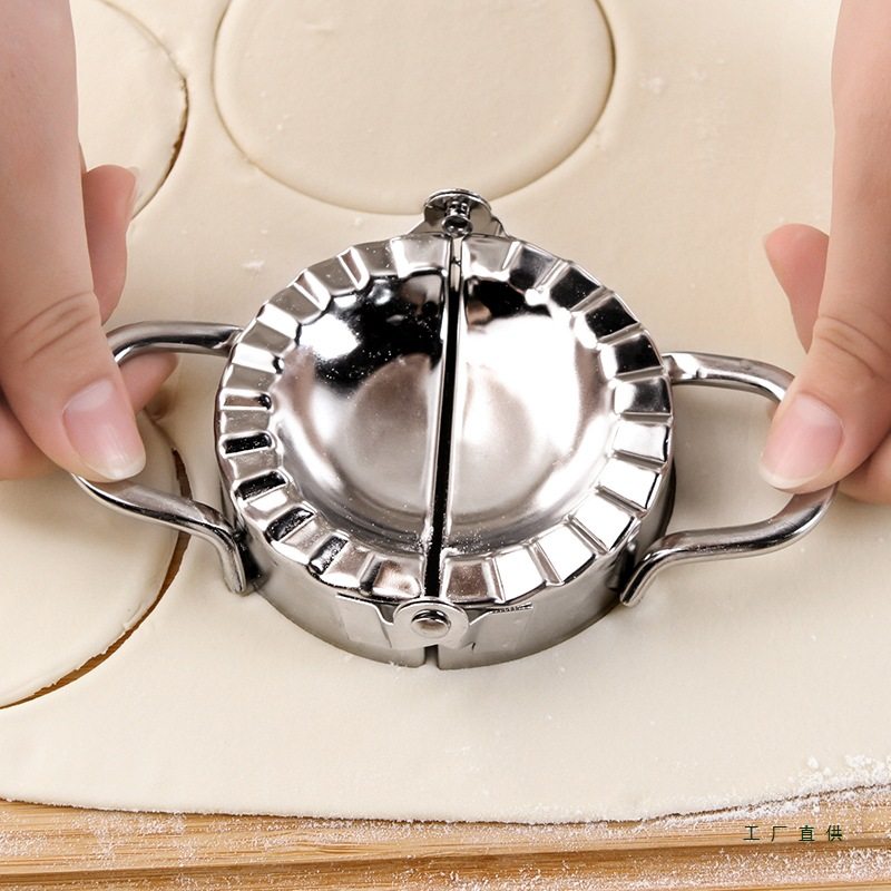 Dumpling Skin Pressing Machine Mold for Making Dumplings, Fully Automatic Household New Manual Dumpling Making Tool