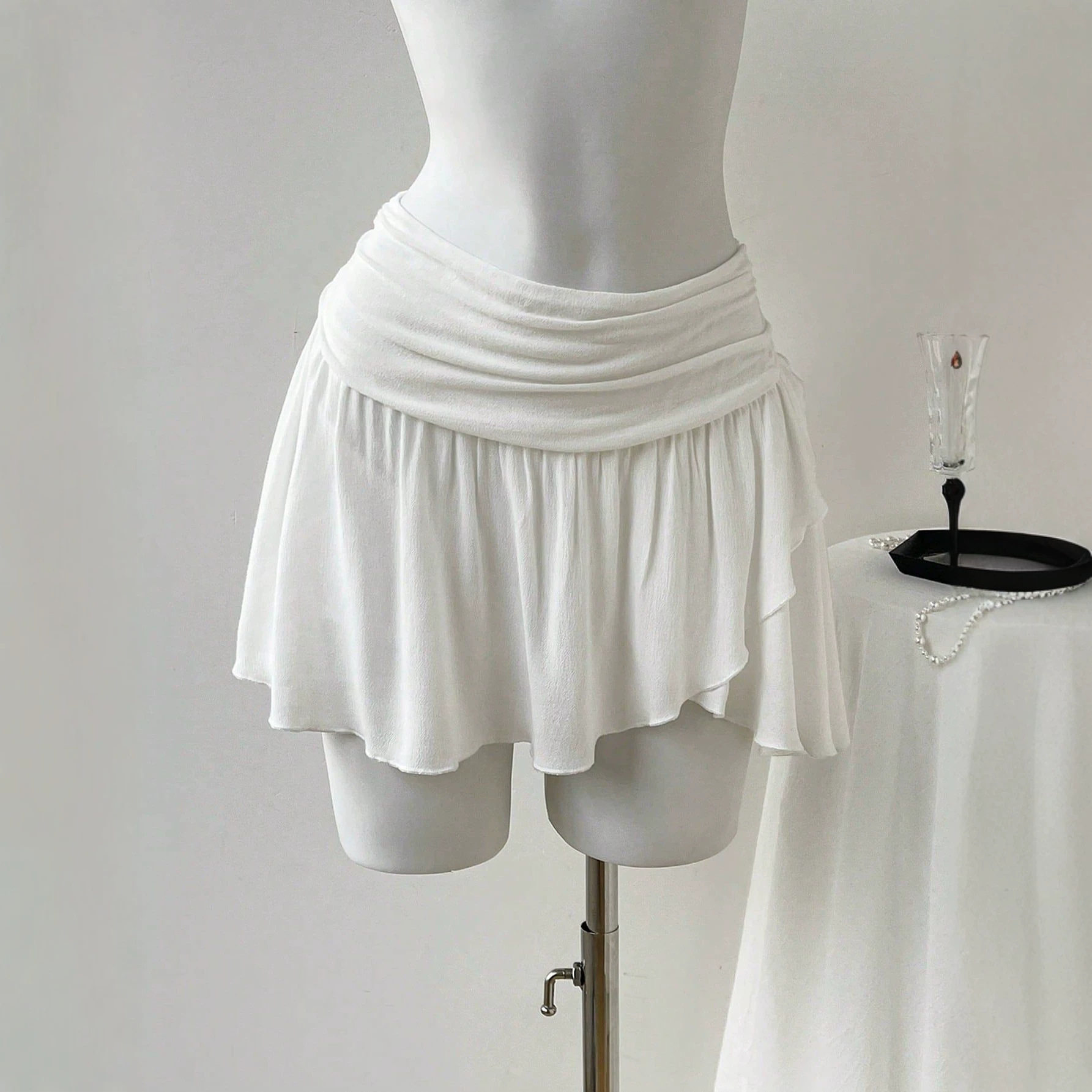 Ballet Inspired Womens Skirt Pants Sexy Low Waist Comfortable Fit Versatile Style Perfect for Casual Outings Ready