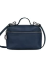 Cosmetic bag navy blue + gift box