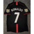 0708 manchester united away short-sleeved customized number 7 + premier league armband