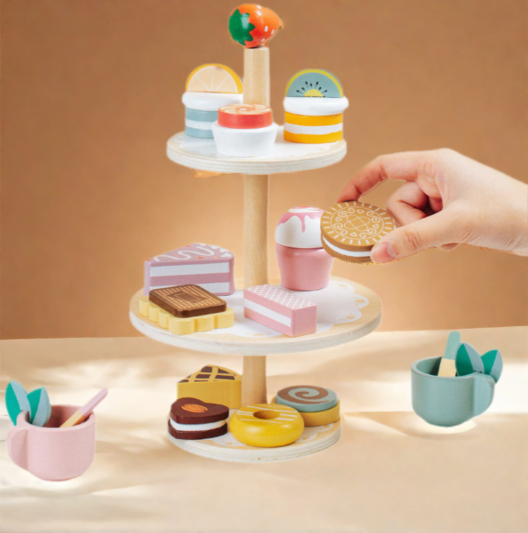 Children's Educational Toys, Fruit and Vegetable Cutting and Playing House Set, Simulated Fruits and Vegetables, Hand-Eye Coordination, Safe Materials