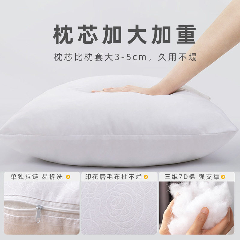 Advanced Sense Technology Cloth Pillow Sofa Living Room Pillow Light Luxury Cushion Pillow Case No Core Bedside Back Cushion