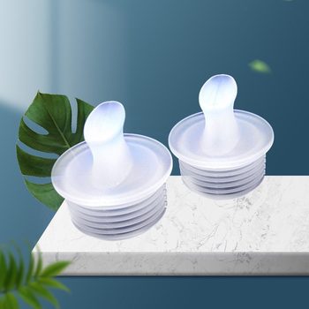 Household Hot Water Bottle Stopper Food Grade Silicone Thermos Boiling Water Bottle Cap High Temperature Resistant Sealed Tea Thickeneded Thermal Water Kettle Cap