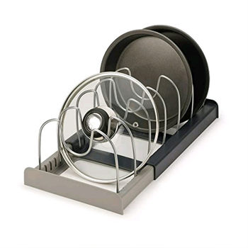Kitchen Utensils Artifact Pot Storage Rack Retractable Kitchenware Storage Rack Kitchen Bowl Expandable Storage Rack