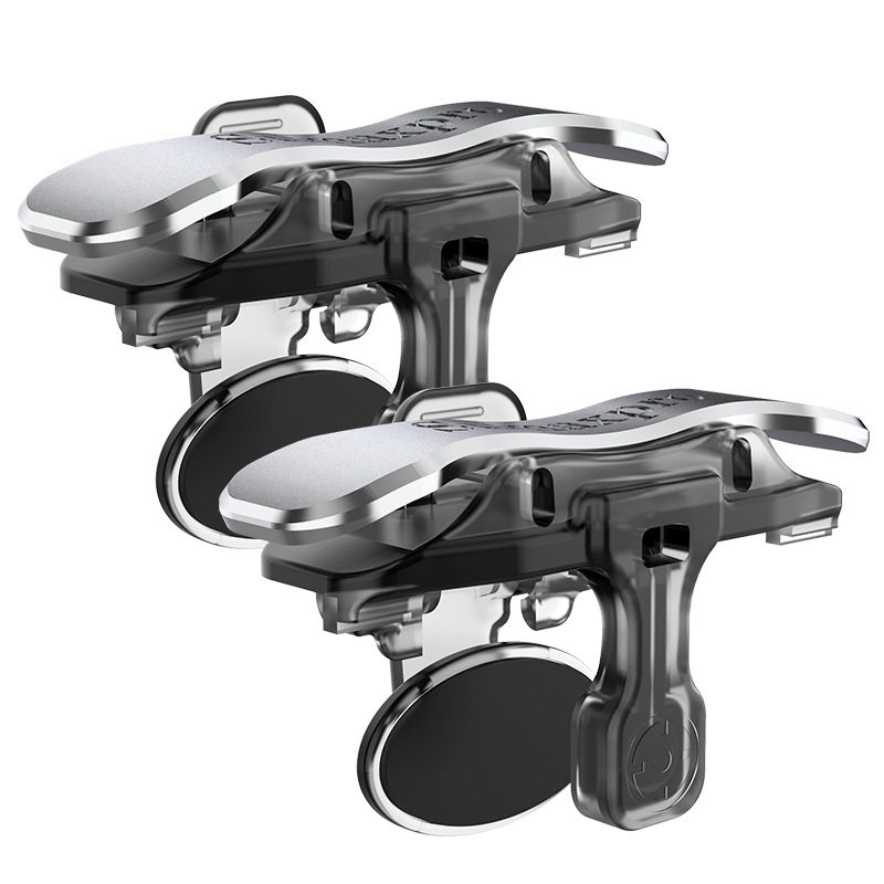 New X8 Chicken-Eating Artifact Two-Way Mechanical Button to Stimulate Battlefield Game Controller Thick Mobile Phone Universal Chicken-Eating Button