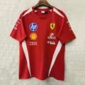 2026 ferrari red crew neck - original cotton