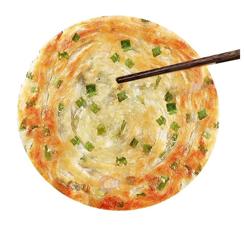 Old Shanghai Scallion Pancake Scallion Flavor Hand-Grab Pancake Breakfast Pancake Skin Quick-Frozen Household Commercial Semi-Finished Product Wholesale Free Shipping