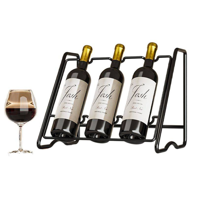 Red Wine Rack Creative Light Luxury Modern Simple European Wine Cabinet Ornaments Wine Rack Display Rack Wine Rack Holder