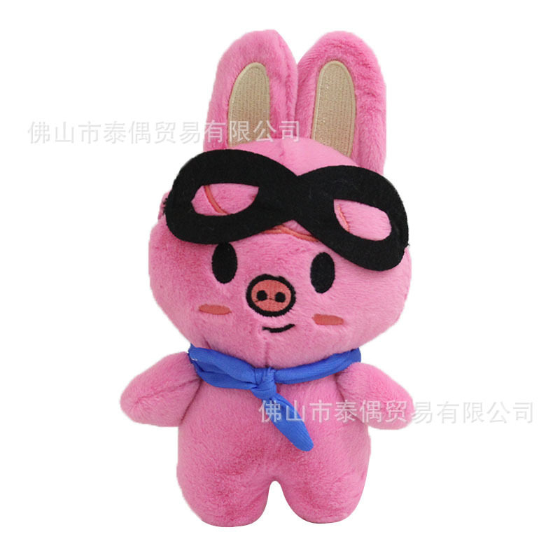 韩国明星组合李龙馥方灿飞行员流浪儿童毛绒玩具可爱挂件娃娃玩偶