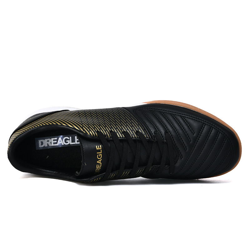 Giày bóng đá nam cổ thấp đinh gãy tập luyện thi đấu size 38-45 — DR07 đinh gãy đen trắng, DR07 đinh gãy vàng đen