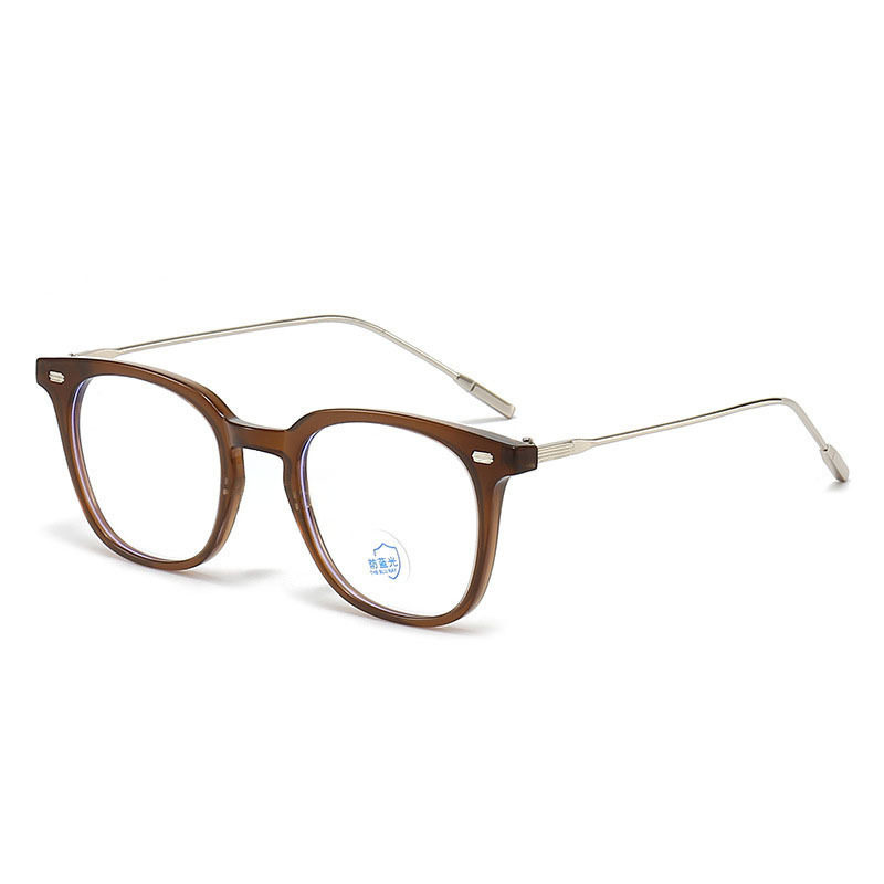 2026 New Optical Frames Anti-Blue Light Non-Prescription Glasses Trendy for Students, Can Be Customized with Prescription, Makeup-Free Magic Tool That Makes the Face Look Smaller