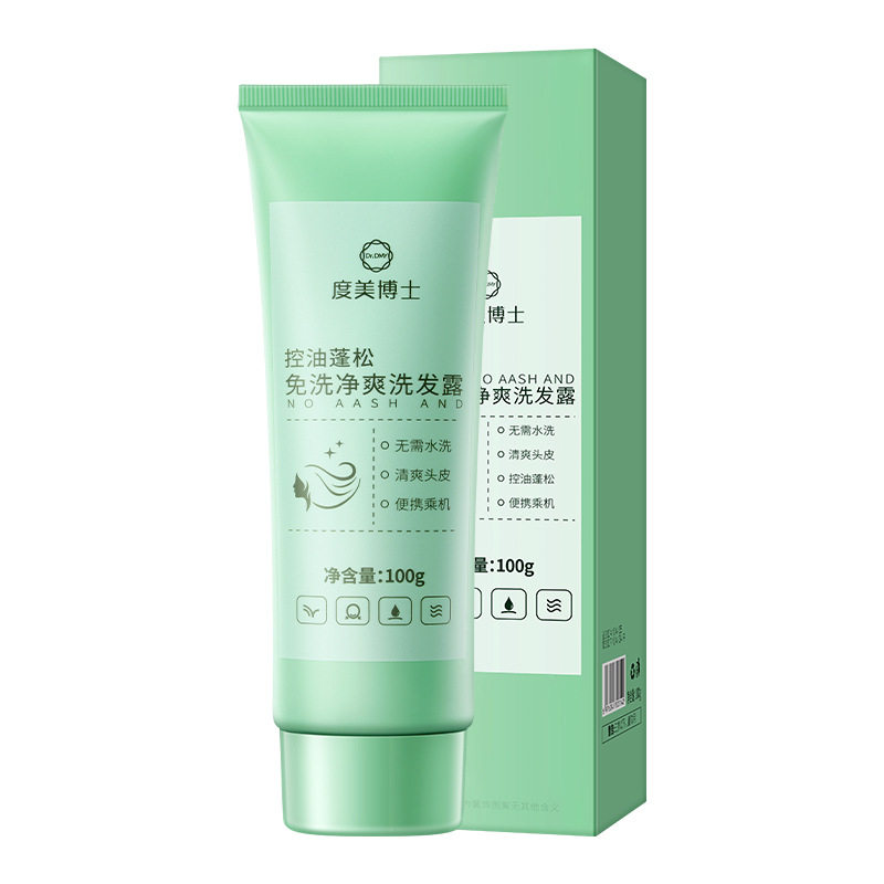 Dr. Dumei's No-Wash Shampoo Cleanses and Refreshes, Reduces the Greasy Feeling on the Scalp, Cleans Dirt and Fluffy Shampoo