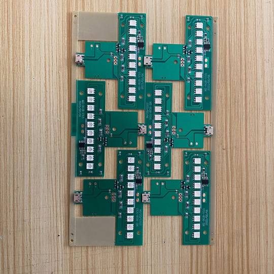 Source factory 3d night light bottom sitting led colorful light bead plate USB5V power supply remote control touch circuit board accessories