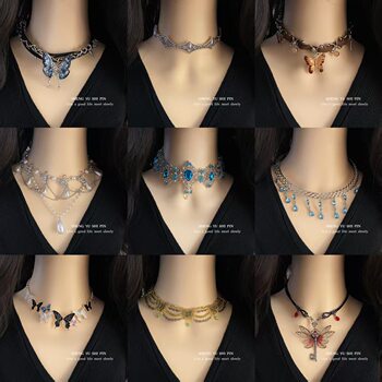 Retro Light Luxury Heavy Industry Light Luxury Popular Style All-match Necklace Collection Niche Elegant Clavicle Chain Choker Women