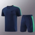 Pd01 royal blue shorts suit