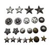 Manufacturer Wholesale Antique Bronze Five-Pointed Star Rivets Vintage DIY Phone Case Apple Watch Strap Accessories Clothing Rivet Buckle